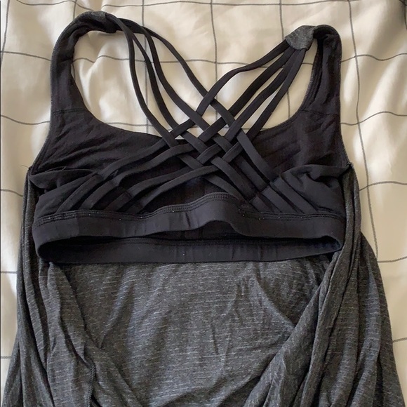 Lulu lemon sports bra/tank combo - Picture 2 of 3